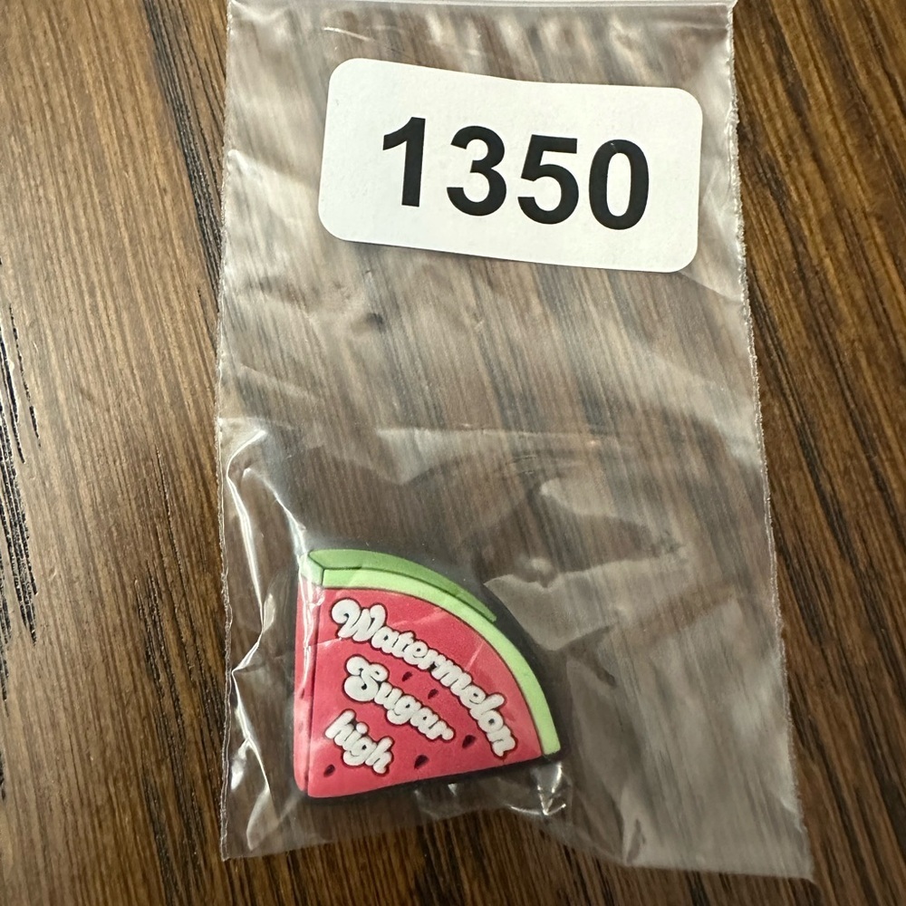 Watermelon Sugar high croc charm